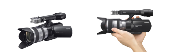 レンズ交換式デジタルHDビデオカメラレコーダー『NEX-VG10』