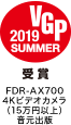 VGP2019 SUMMER FDR-AX700 4KrfIJi15~ȏjo