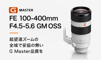 FE 100-400mm F4.5-5.6 GM OSS ڂ400mmƂœ_