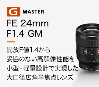 FE 24mm F1.4 GM JFl1.4Ë̂Ȃ𑜐\^Eyʐ݌vŎaLpPœ_Y