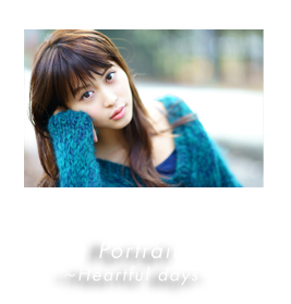 Portrait ` Heartful days `