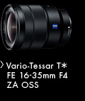 Vario-Tessar T FE 16-35mm F4 ZA OSS