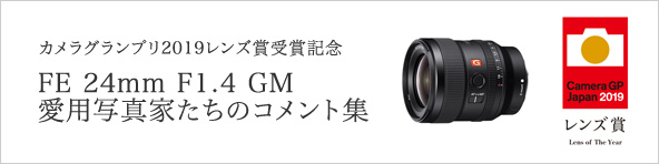 JOv2019Y܎܋LO FE 24mm F1.4 GM pʐ^Ƃ̃RgW