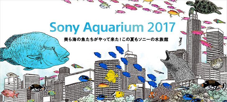 Sony Aquarium 2017 C̋ėỈĂ\j[̐
