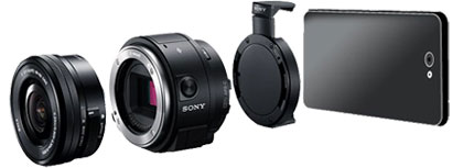 Sony QX1 ve Qx30  style lens Japonya da satışa çıktı.