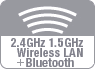 Wireless LAN + Bluetooth