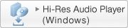 Hi-Res Audio Player(Windows)