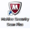 McAfee Security Scan Plus̃V[gJbgACR