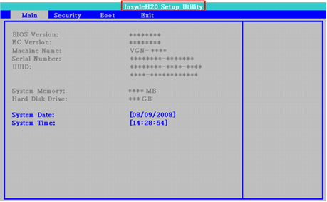 ノートブックPCでBIOSセットアップメニューの設定を初期化する方法 (Windows 7・Windows ...