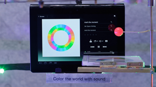 Color the world with Sound