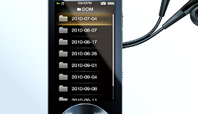 “ウォークマン”で写真を閲覧