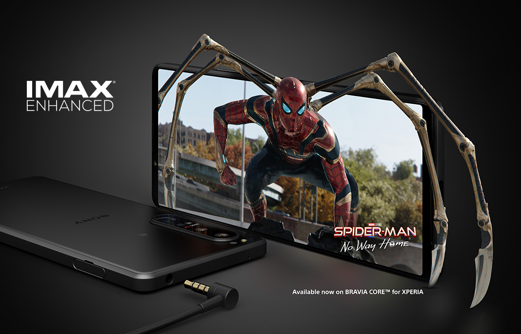 IMAX ENHANCED SPIDER-MAN For From Home Available now on BRAVIA CORE ™ for Xperia