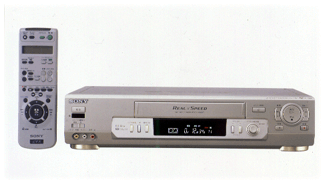 ソニー SLV-R150 VHSHi-Fiビデオデッキ　リモコン付属