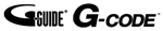 G-GUIDE  G-CODE