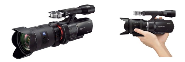 左：レンズ交換式HD“ハンディカム”『NEX-VG900』※右：レンズ交換式HD“ハンディカム”『NEX-VG30』