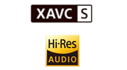 XAVC S Hi-Res AUDIO