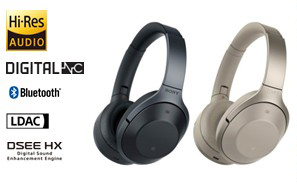 ワイヤレスでも高音質再生、業界最高クラスNC性能『MDR-1000X』など