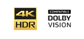 4K HDR Dolby Vision compatible