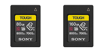 SONY CFexpress Type A 80GB CEA-G80T 2枚