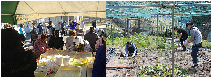 �䕗��Q���󂯂��Z���̃R�~���j�e�B�T�|�[�g