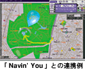 「Navin' You」との連携例'