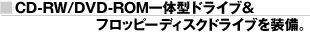 CD-RW/DVD-ROM̌^hCu&tbs[fBXNhCu𑕔B