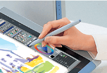 ��ʂɃ_�C���N�g�Ƀy������