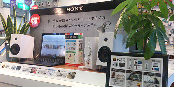 SONY - ★新品★ SONY CAS-1 ホワイト ソニー 　コンパクトオーディオシステム CAS-1 | アクティブスピーカー／ネックスピーカー | ソニー