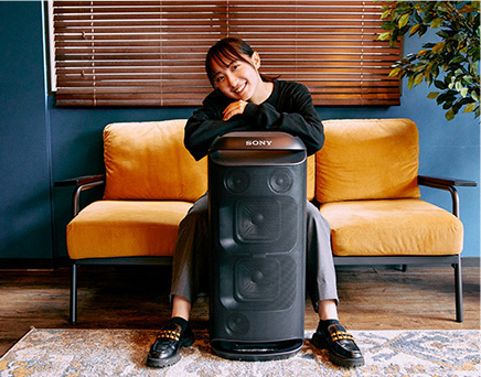 DANCE with Party Speaker SRS-XV800 | アクティブスピーカー／ネック