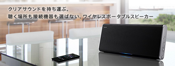 SONY SRS-BTX500 ワイヤレスポータブルスピーカー