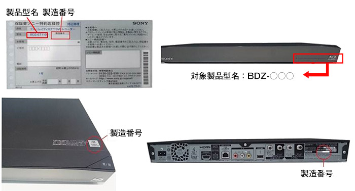 感謝価格 SONY BDZ-EW1100 完動品 DVDレコーダー