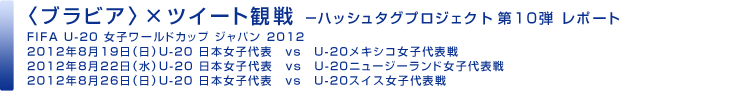 〈ブラビア〉×twitter ハッシュタグプロジェクト第10弾 レポート