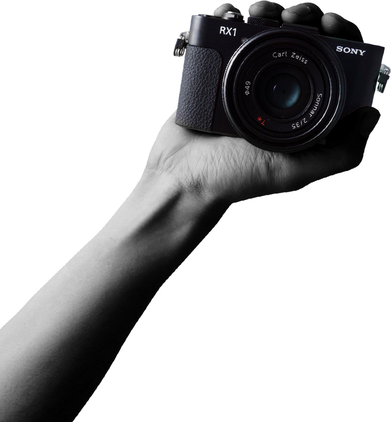 DSC-RX1 スペシャルサイト - ONE HAND, FULL SIZE. | デジタル
