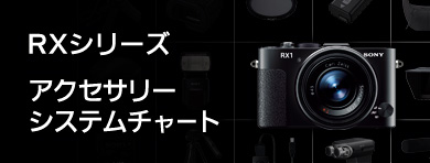 RXシリーズアクセサリーシステムチャート