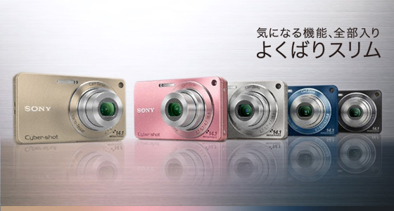 DSC-W350 | デジタルスチルカメラ Cyber-shot サイバーショット | ソニー