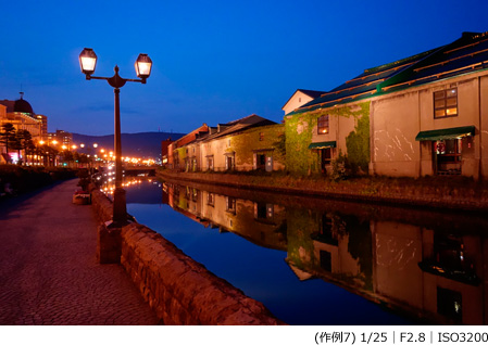 (作例7) 1/25|F2.8|ISO3200