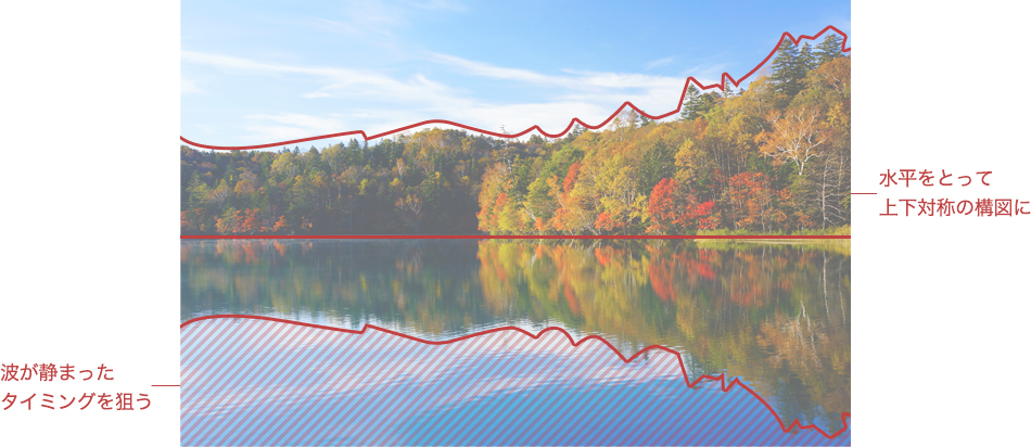 �g���Â܂����^�C�~���O��_�� �������Ƃ��ď㉺�Ώ̂̍\�}��