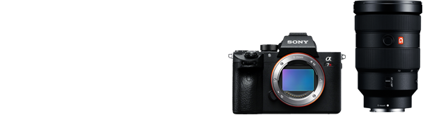 p̃{fB^Y 7R III & FE 24-70mm F2.8 GM