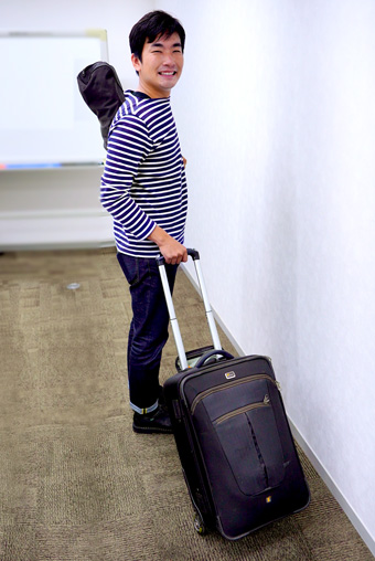 �L�����[�P�[�X�ɂȂ�J�����o�b�O