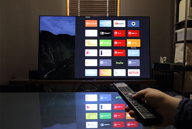 ブラビアのある暮らし Android編 テレビの使い方がガラっと変わりました Feature ソニー