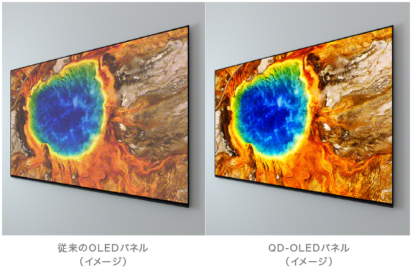 QD-OLEDパネルの画像