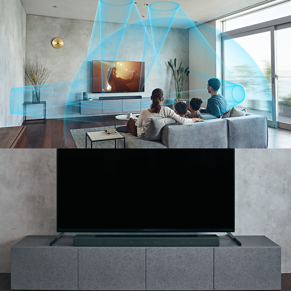 サウンドバーフラッグシップモデルがモデルチェンジ Ht 000 が実現する進化したサラウンドサウンド Feature ソニー