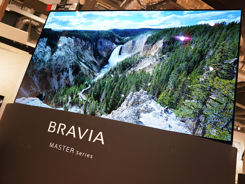 �f���̐��E�Ɏ䂫���܂��悤�ȗՏꊴ���v������̌� 4K�L�@EL�e���r �u���r�A �\�j�[�X�g�A���ʑ̌���Ƃ�