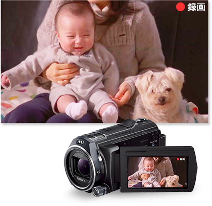 きみとの1000日撮りドキguide デジタルビデオカメラ Handycam ハンディカム ソニー