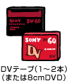 DV�e�[�v�i1�`2�{�j�i�܂���8cmDVD�j