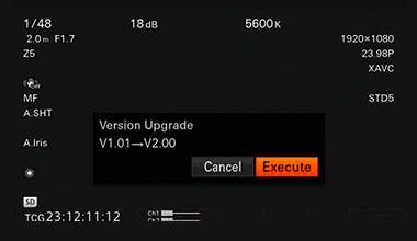 ソフトウェアのバージョン確認方法