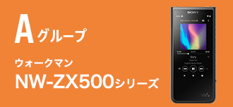 Aグループ ウォークマン ZX500シリーズ