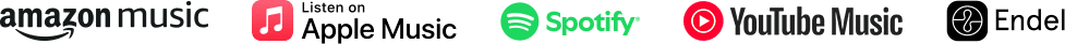 amazon music / Apple Music / Spotify / YouTube Music / Endel