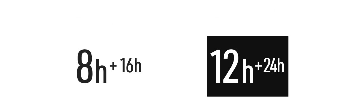 �m�C�L����ON�Œ�24���ԁ�1 �m�C�L����OFF�Œ�36���ԁ�1