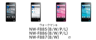 EH[N}® NW-F885iB/W/P/LjNW-F886iB/W/P/LjNW-F887iB/Wj
